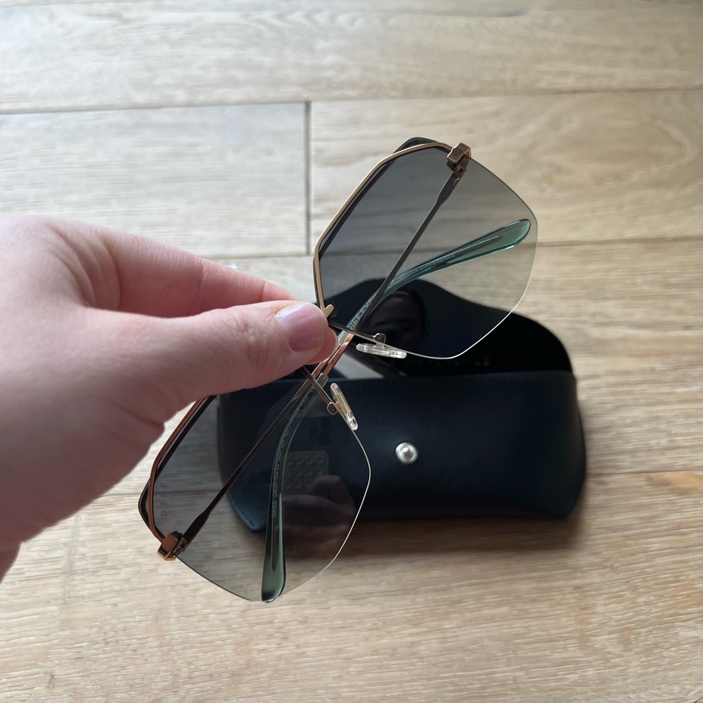 Diff Eyewear - Worn Once - Blue Gradient - image 2